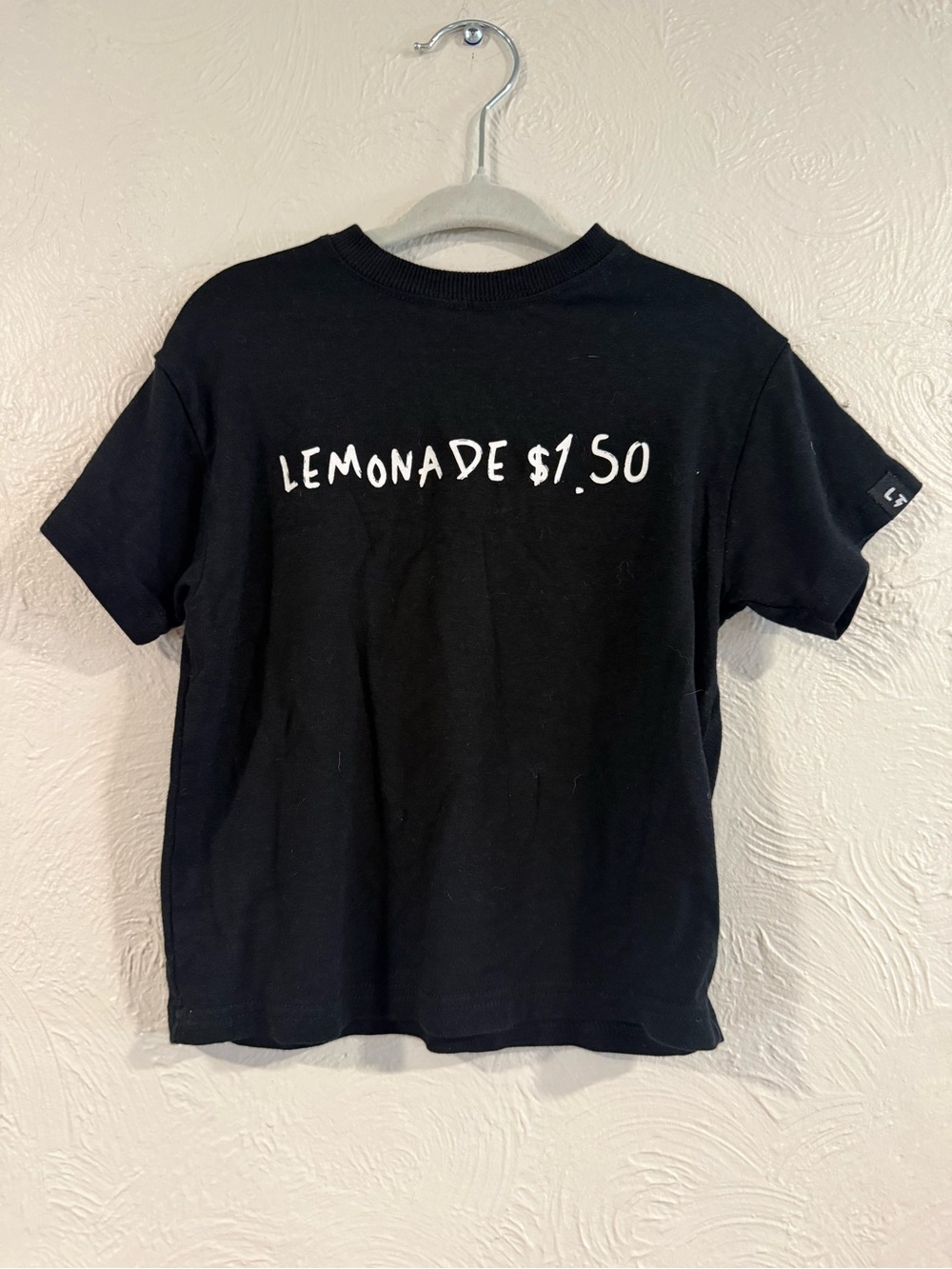 Little Trouble Black 'Lemonade $1.50' Graphic Tee Baby 9-12M